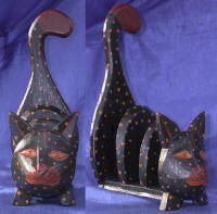 accents wood carving painted by art export bali indonesia