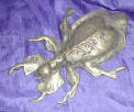 Silver Plated Bronze Bug