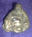 Silver Plated Bronze Buddha
