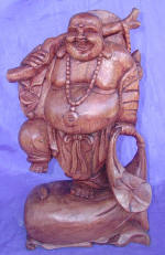 budda budha buddha happy buddha wood carvings by art export bali indonesia
