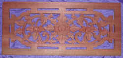 Carved wood trim and moldings