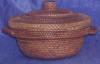 woven basket woven ata basket bali rattan basket art export bali indonesia